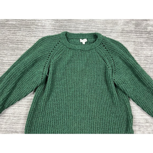 Wonderly Sweater Womens Large‎ Green Long Sleeve Knit Polyester Casual - Picture 2 of 11